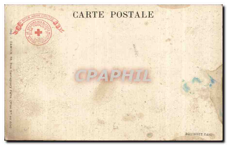 CPA Militaria Trophees de la grande guerre Musee de l armee Groupe de canons allemands Batailles d Artois et de Champagn — Rückseite