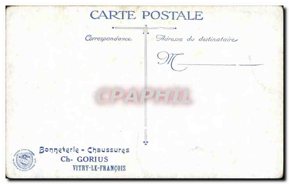 CPA Militaria Sarail General — Rückseite