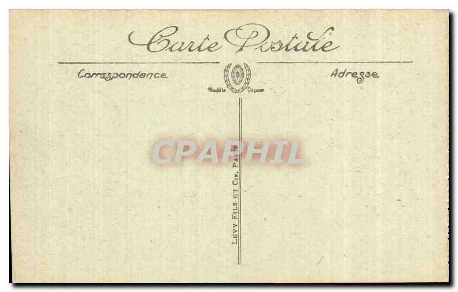 CPA Militaria Arras La grande guerre Ruines de l hotel de ville pris de la place de la Vacquerie  — Rückseite