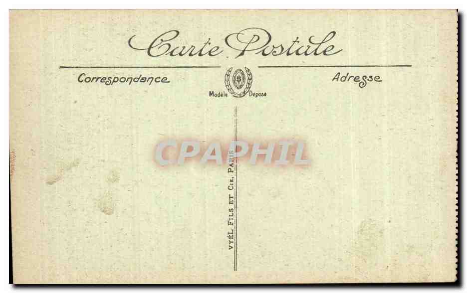 Arras — Rue Saint-Géry après le bombardement — Vise Paris n° 562 — Achterkant
