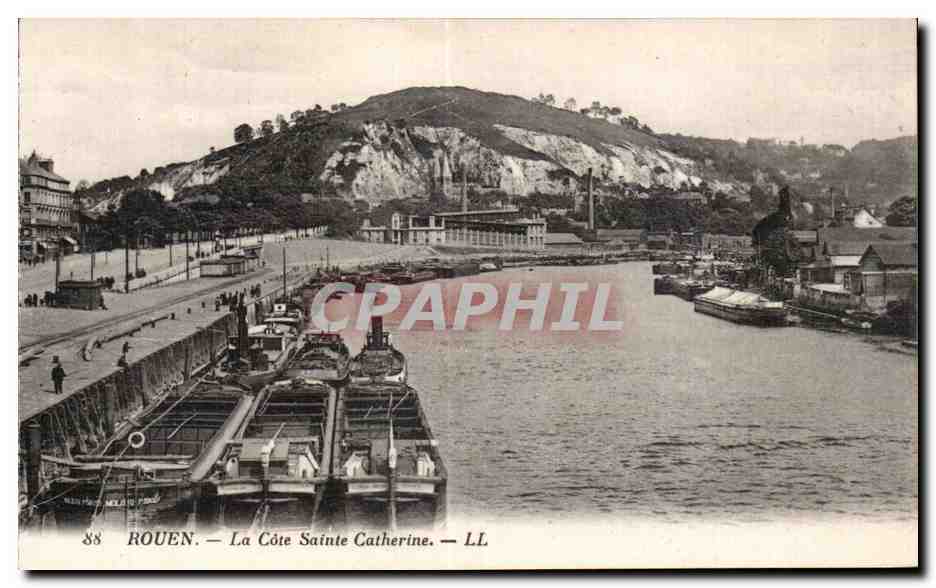 Rouen - La Cote Sainte Catherine - CPA