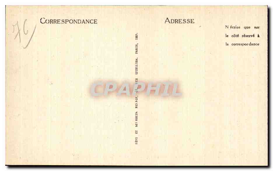 Rouen - La Cote Sainte Catherine - CPA — Rückseite