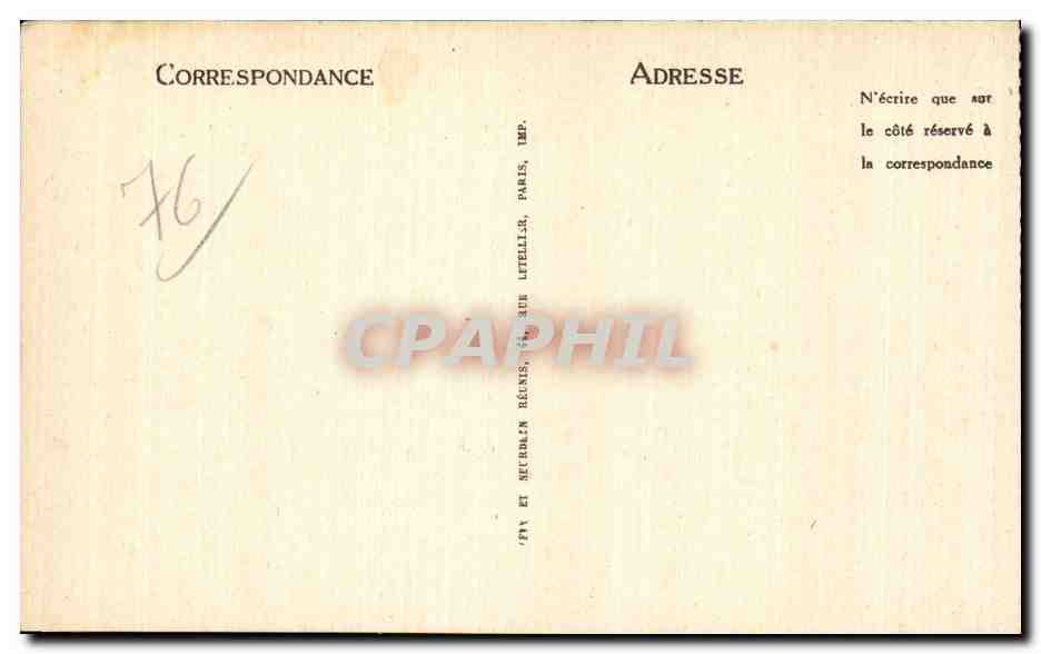 Rouen - Emplacement du Bucher ou Jeanne d arc fut brulee - CPA — Verso