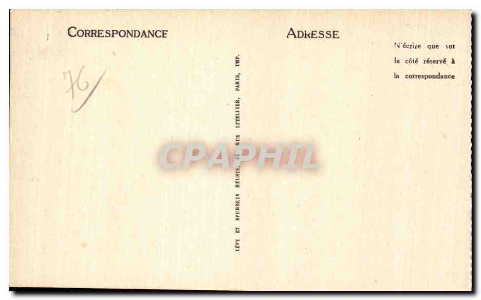 Rouen - Vieille Maison - Rue St Romain - CPA — Verso