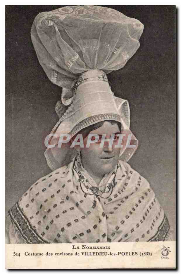 Folklore - Costumes - La Normandie - Villedieu les Poeles - CPA