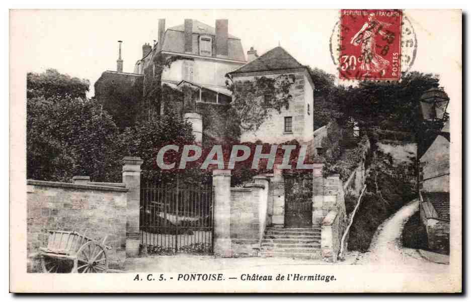 Pontoise - Chateau de l Hermitage - CPA