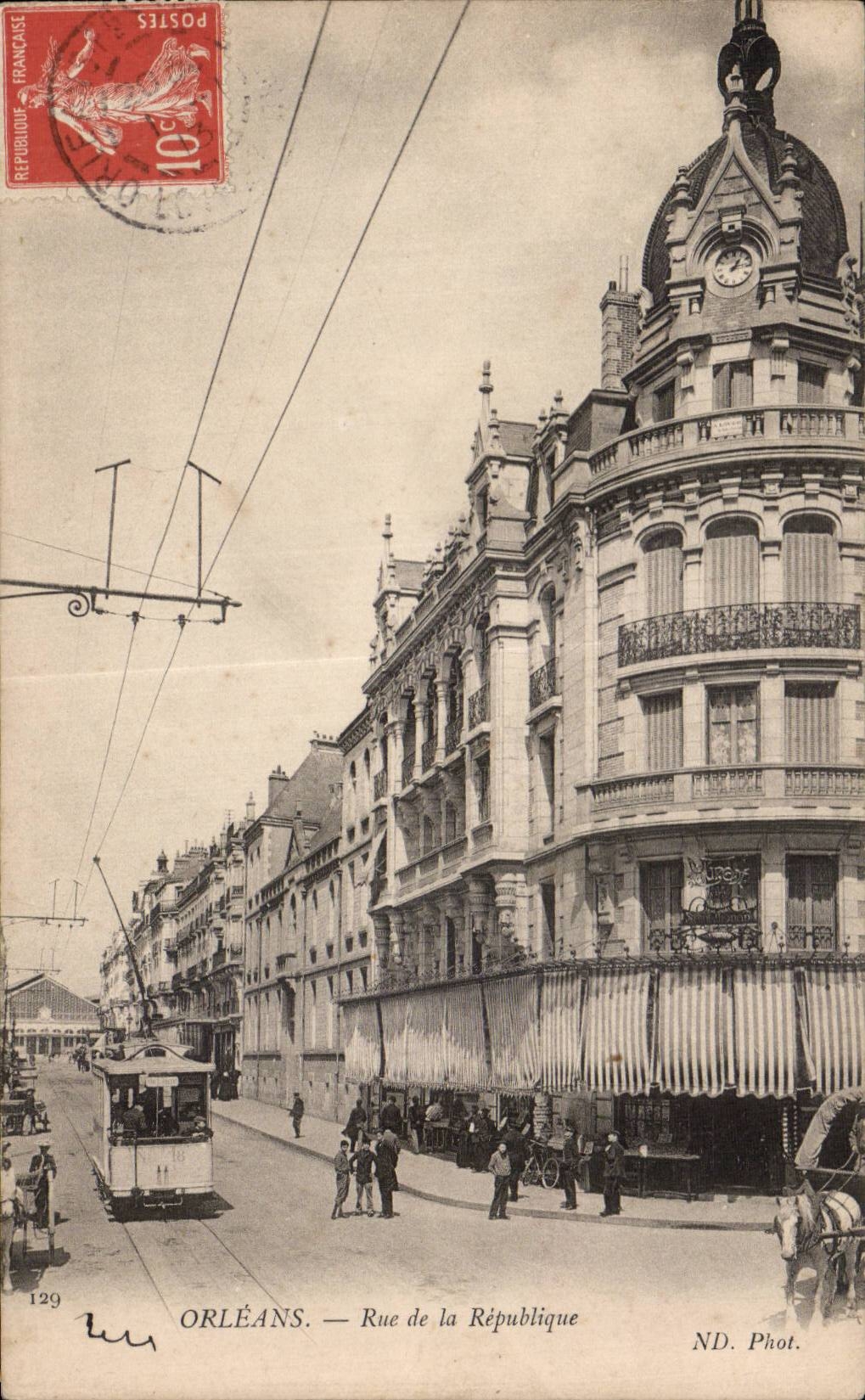 Orleans - Rue de la Republique - CPA