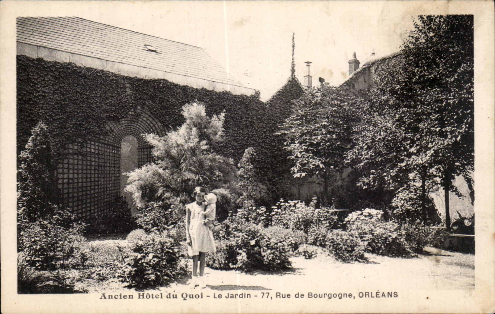 Orleans - Ancien Hotel de Quoi - Le Jardin - 77 rue de Bourgogne - CPA