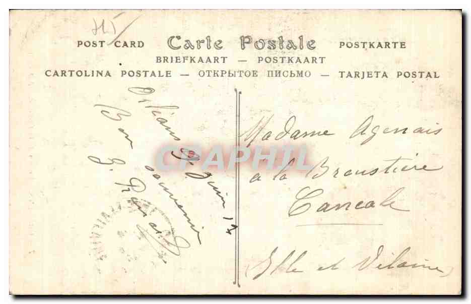 Orleans - Maison de la Coquille - CPA — Rückseite