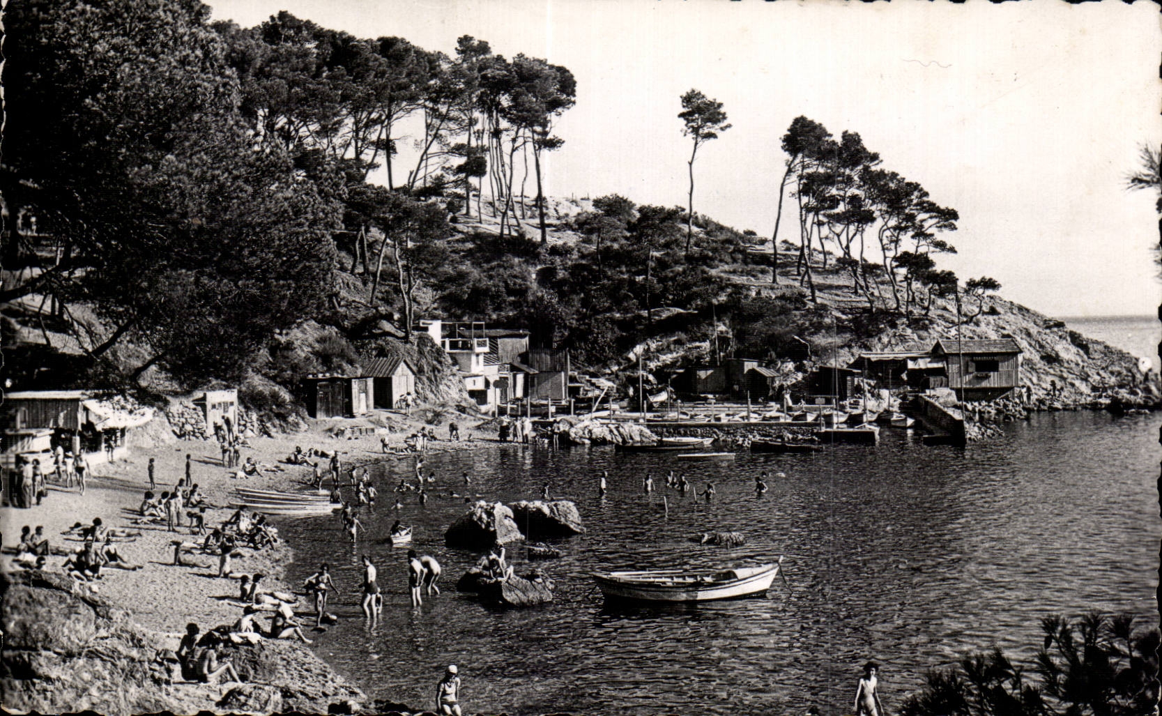 Toulon Cap Brun - Plage de Mejean - CPA