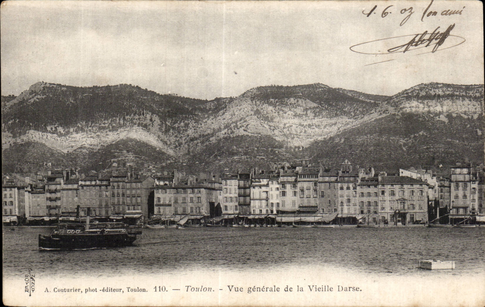 Toulon - Vue Generale de la Vieille Darse - CPA