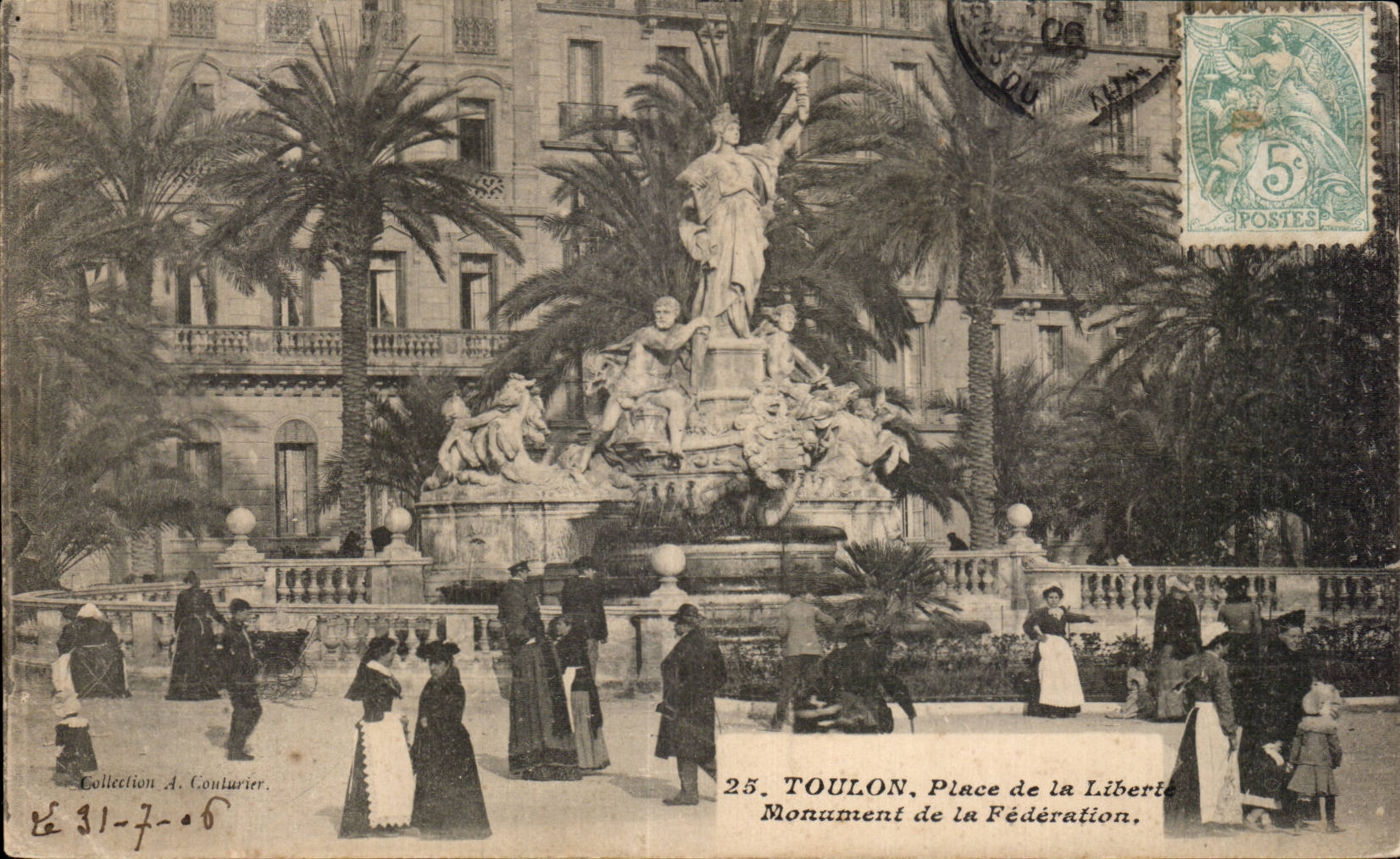 Toulon - Place de la Liberte - CPA