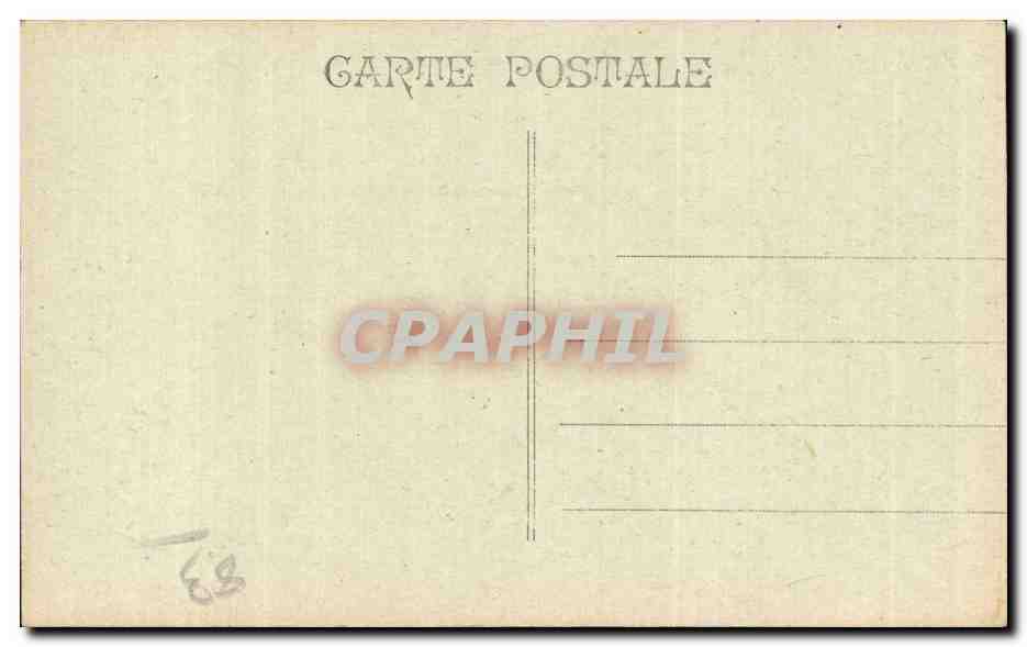 Toulon - Eglise Saint Jean - Rue de la Republique - CPA — Verso