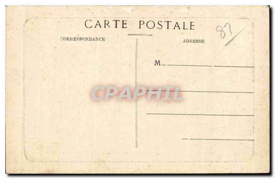 Toulon - Ecole des Mecaniciens Torpilleurs de l Ecole de Chauffe - CPA — Verso