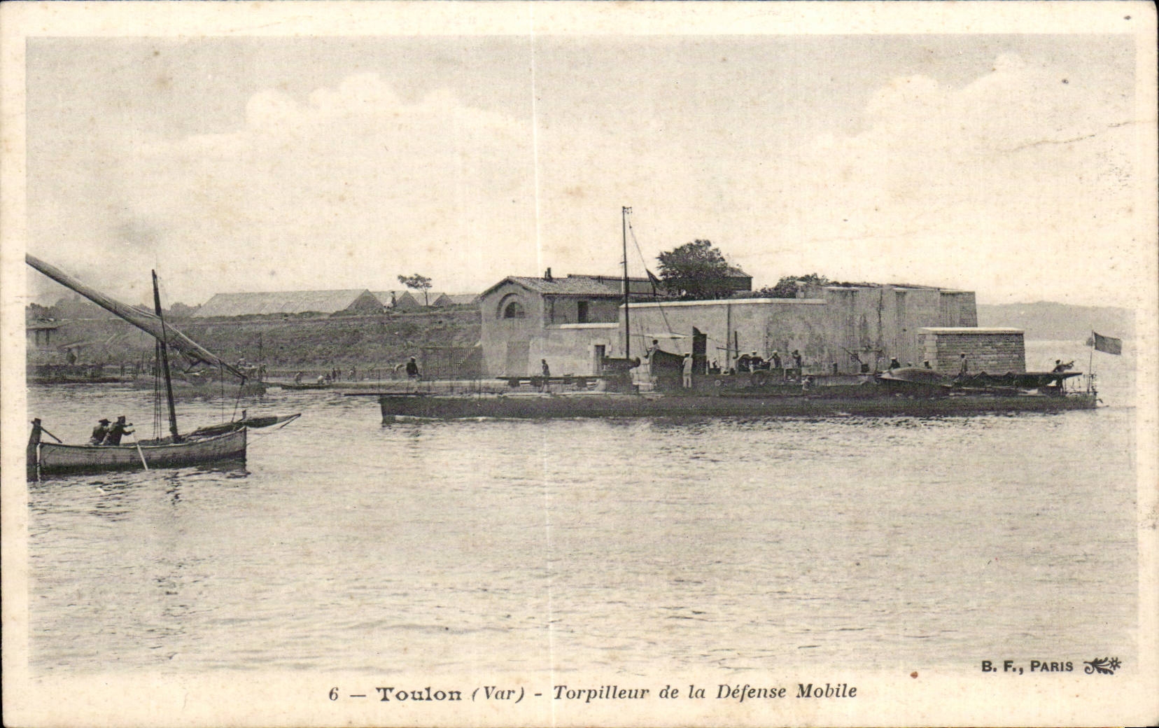 Toulon (Var) — Torpilleur de la Défense Mobile — B. F., Paris