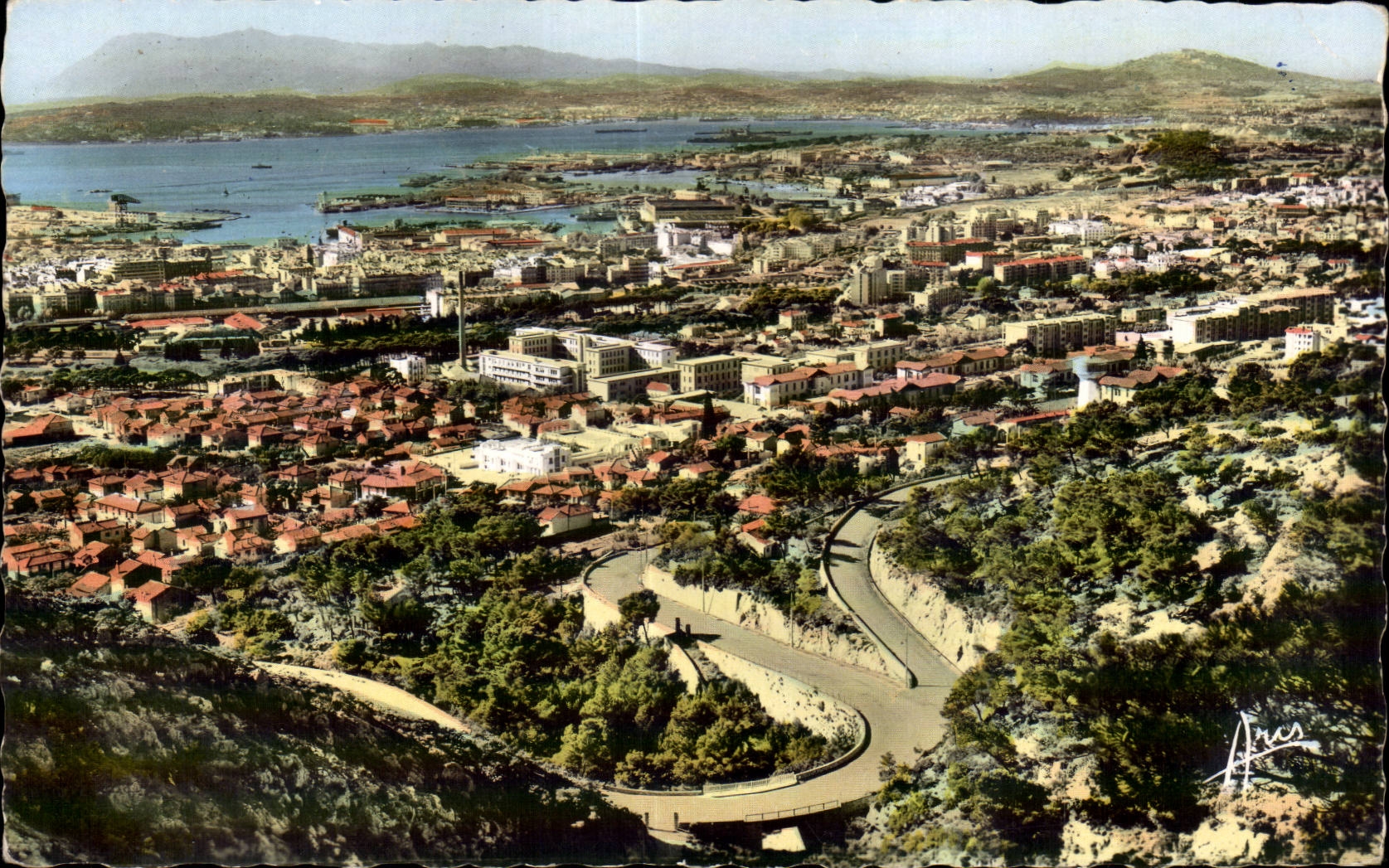 Toulon - Vue Generale - CPA