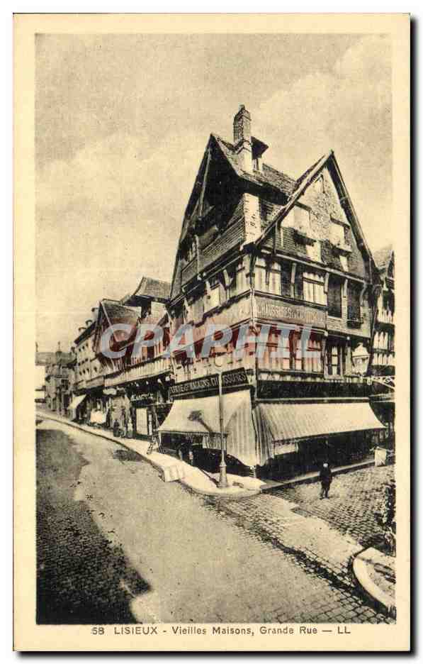 Lisieux - Vieilles Maisons, Grande Rue — LL