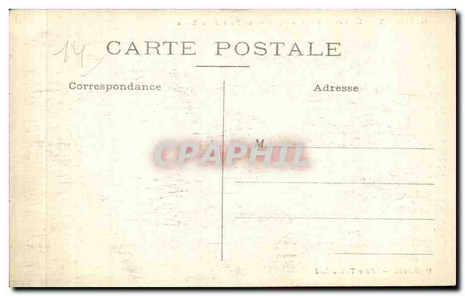 Lisieux — Le Vannage sur la Touques au Pont de la Barre — O. B. édit. — Cliché Tribouillard — Reverso