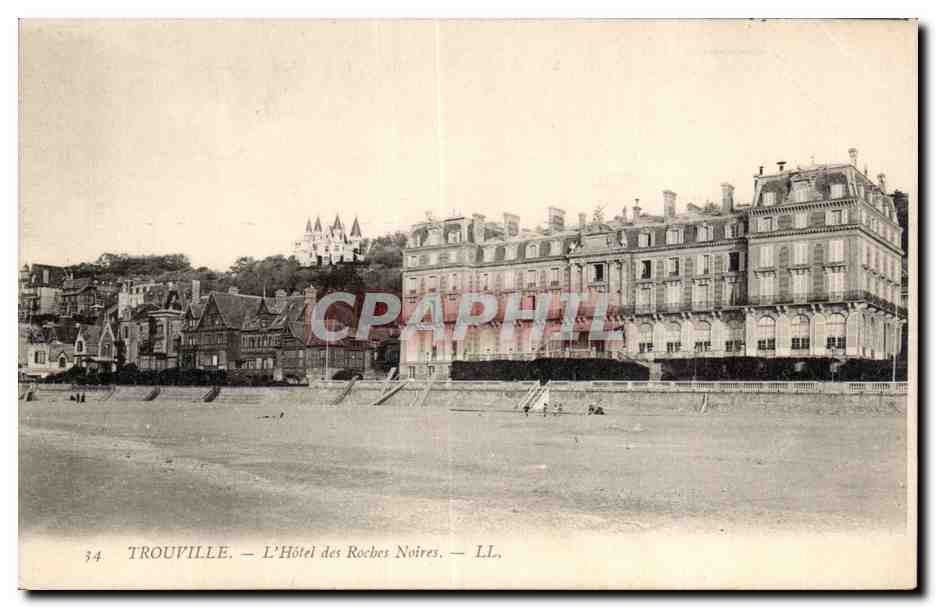 Trouville - L Hotel des Roches Noires - CPA