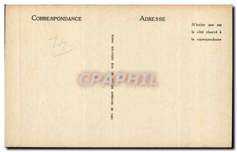 Luc sur Mer - La Digue - CPA — Verso