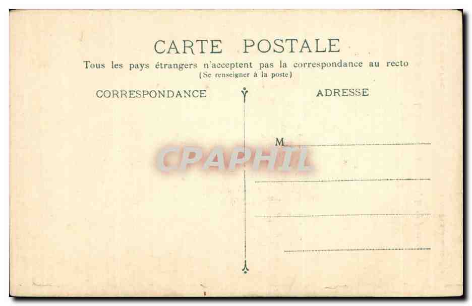 CPA Armand Fallieres President de la republique Politique — Rückseite