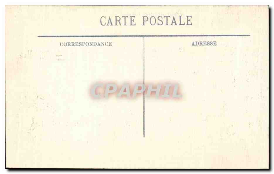 CPA Militaria Guerre 1914 1915 Louvain detruit par les allemands La cathedrale et l hotel de ville — Rückseite