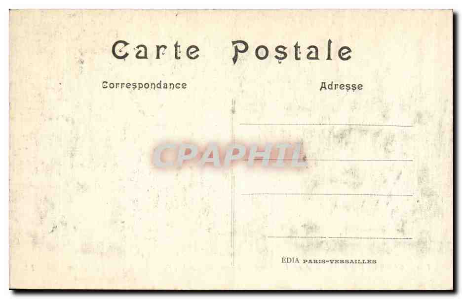 CPA Guerre de 1914 Apres le passage de troupes allemandes L interieur de l eglise de Barcy — Rückseite