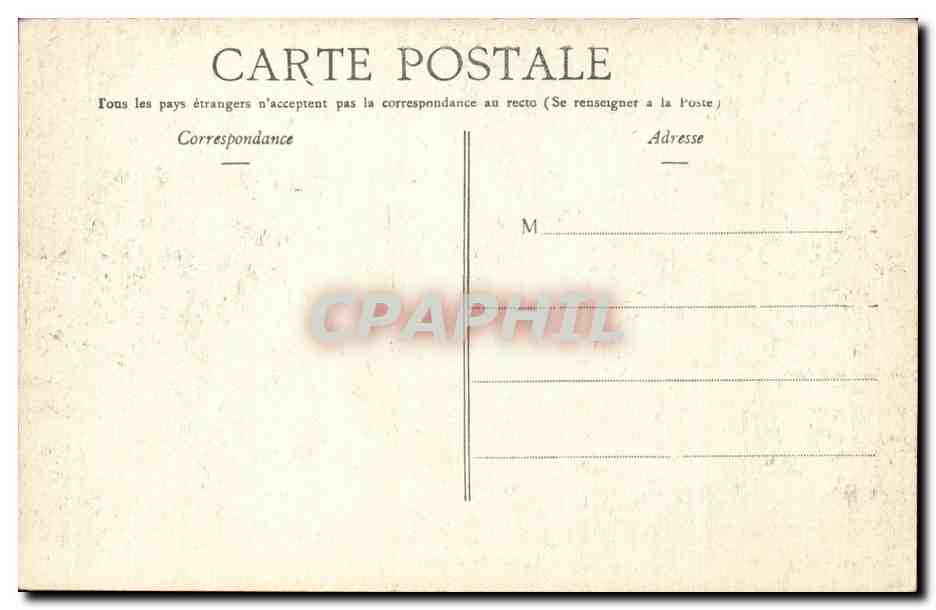 CPA Guerre de 1914 Militaria Eglise de Barcy  — Rückseite