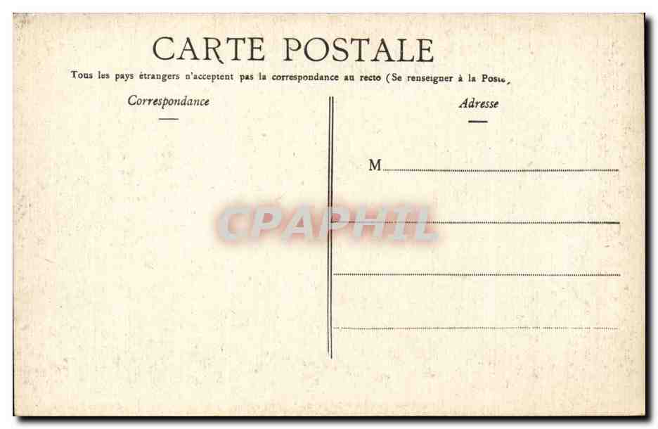 La grande rue du village de "Bon espoir" — d'après l'Illustration — "GEO." 85 - 1914 — Reverso