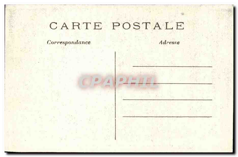 CPA Bataille de la Marne Ecole saccagee par les barbares — Rückseite