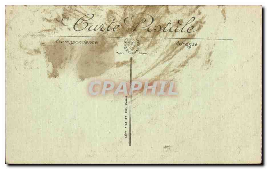 CPA Militaria Arras La porte Baudimont Quartier fort eprouve par le bombardement  — Rückseite