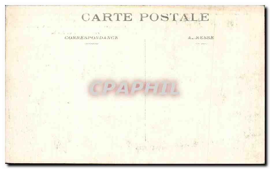 CPA Militaria Offensive franco britannique dans la Somme Le chateau de Ham — Back