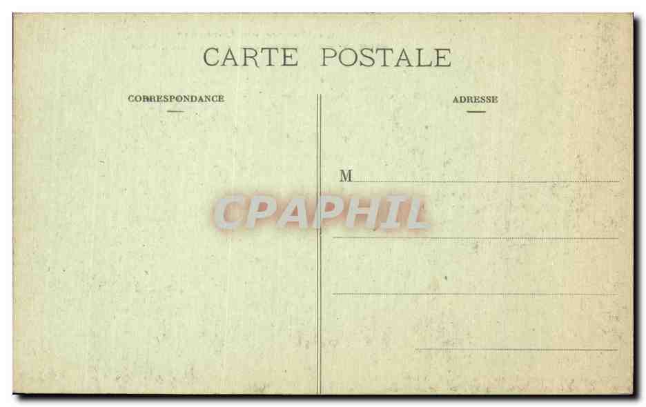 Xivray-Marvoisin — Église et Maison d'École détruites — Garnoille et Brigniet, Editeurs, Toul — Verso