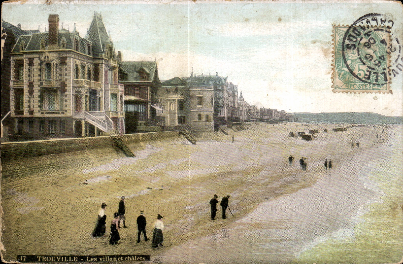 TROUVILLE - Les villas et chalets — n°17 — éditeur AQUA-PHOTO L.V. & Cie