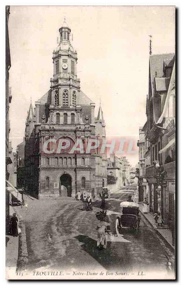 Trouville - Notre Dame de Bon Soeurs - CPA (animee)