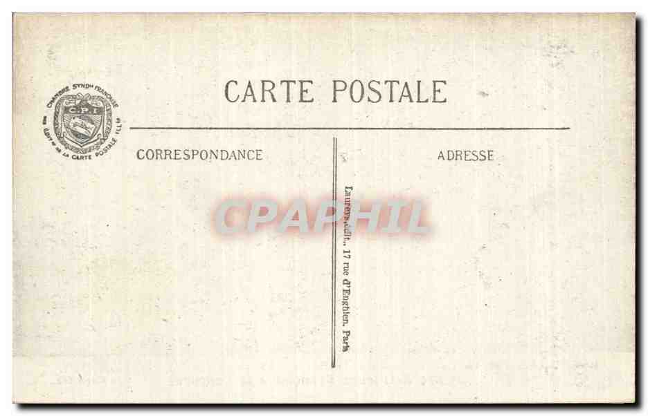 CPA Militaria Les artilleurs francais a la Concorde 14 juillet Paris  — Rückseite