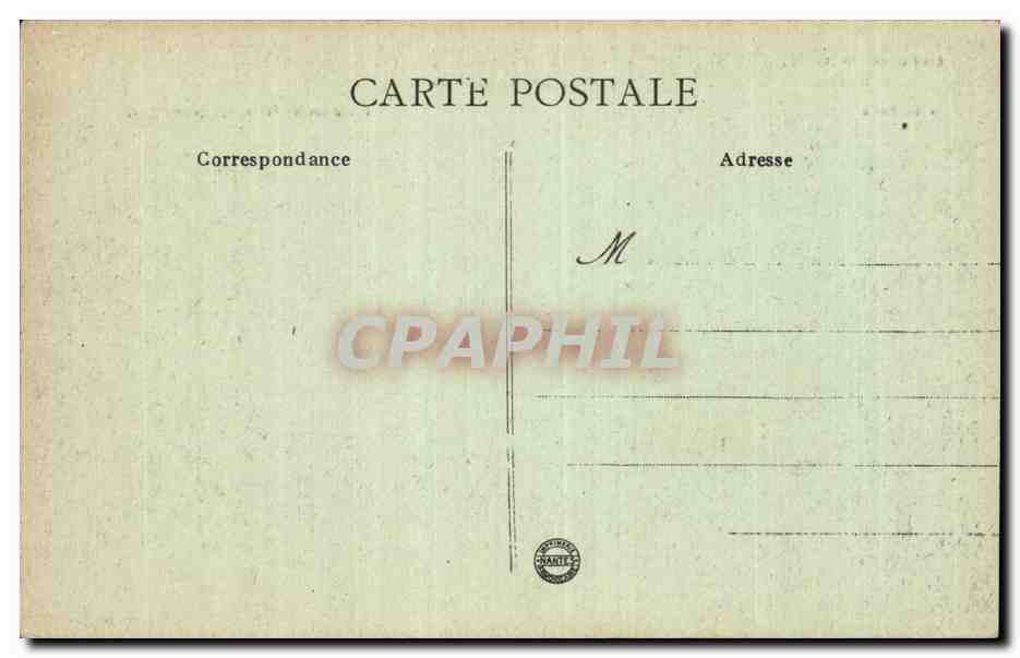 CPA Militaria Vermandovilliers Les ruines du village  — Rückseite