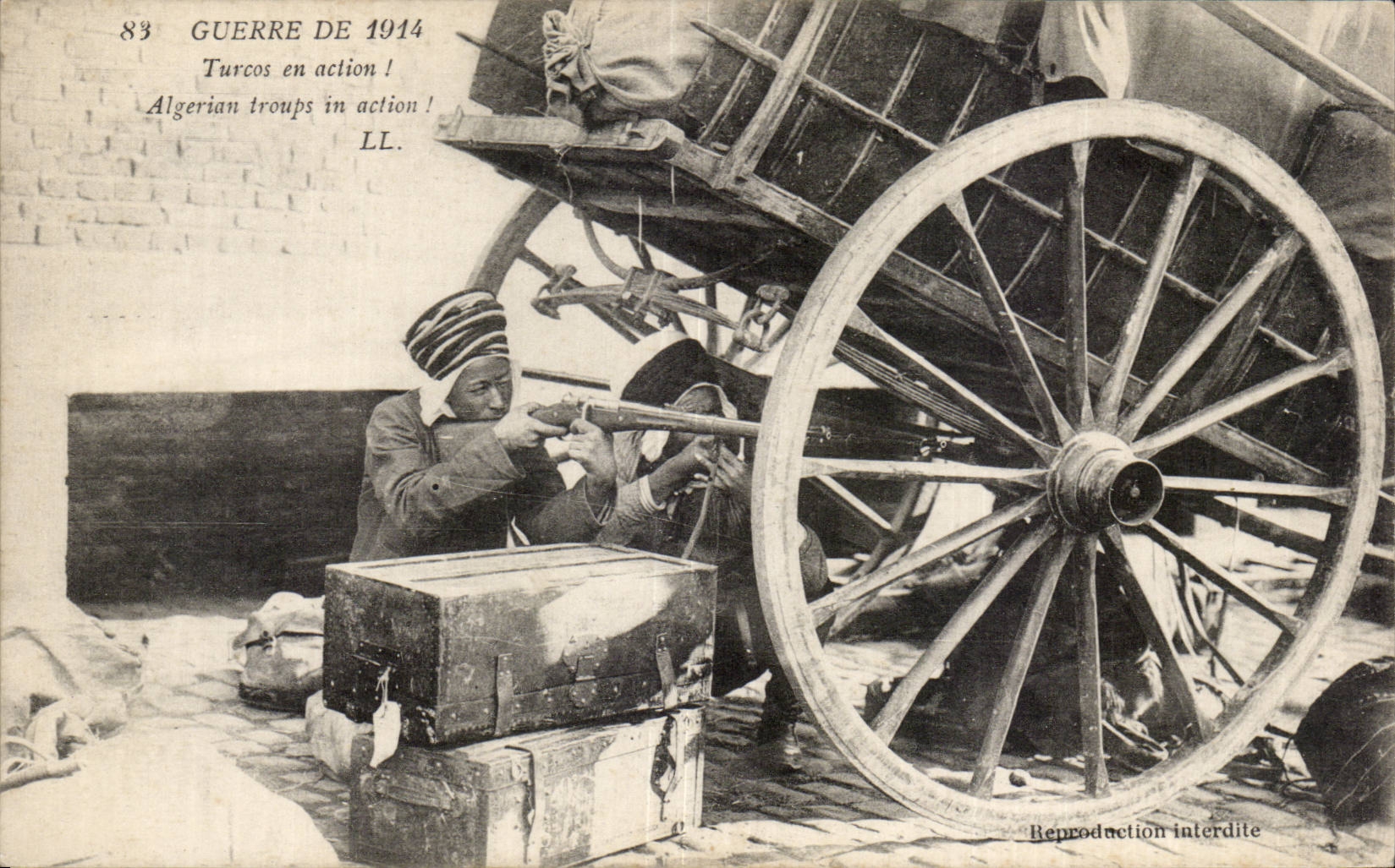 Turchi in azione! — Guerra del 1914 — LL.