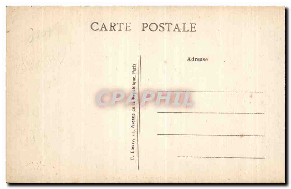 CPA La crypte Ornement des martyrs Squelettes Crane Skull — Rückseite