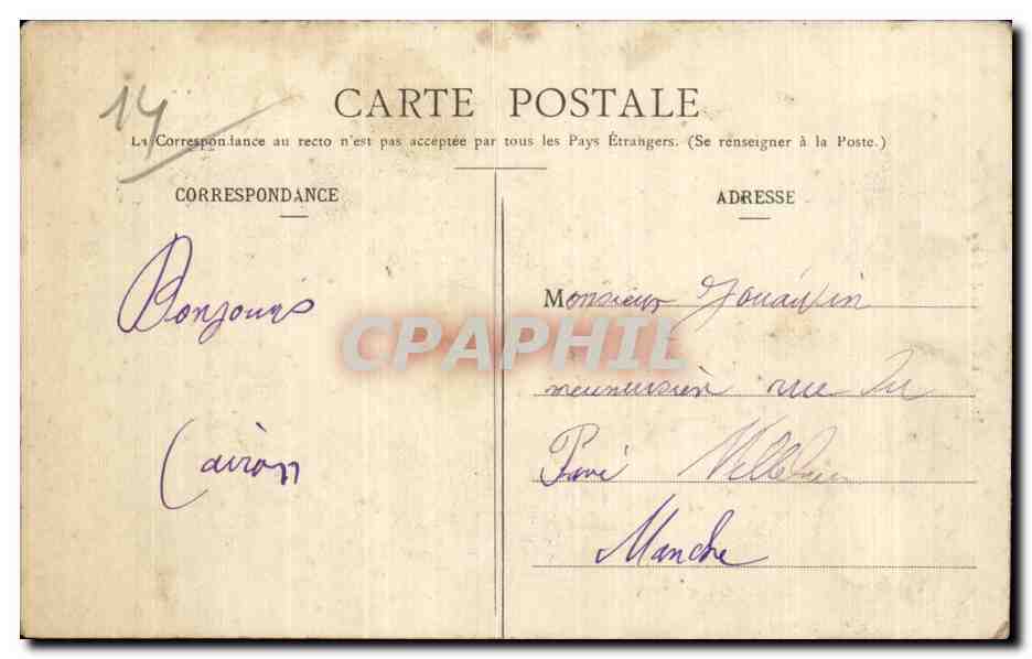 St-SEVER. - Pain de Sucre — Billes, éditeur — Verso