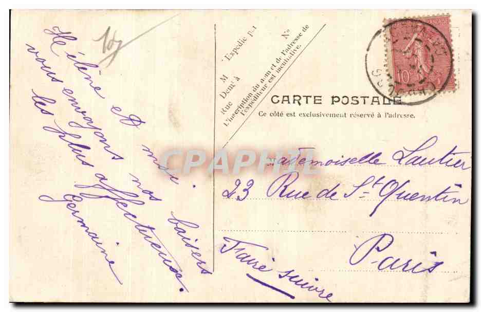 Cabourg — Grand Hôtel — V. P. Paris — Reverso
