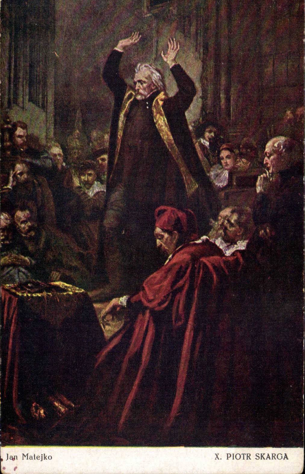 CPA Jan Matejko Piotr Skarga