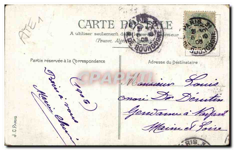 CPA Militaria Derniere etape Soldats  — Rückseite