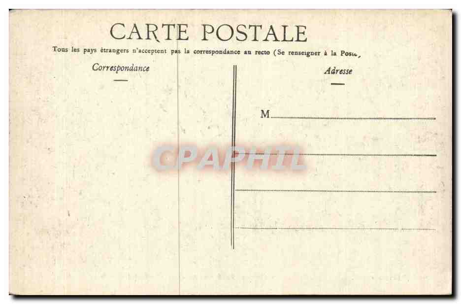 CPA Sampigny La maison de M Raymond Poincare bombardee — Rückseite