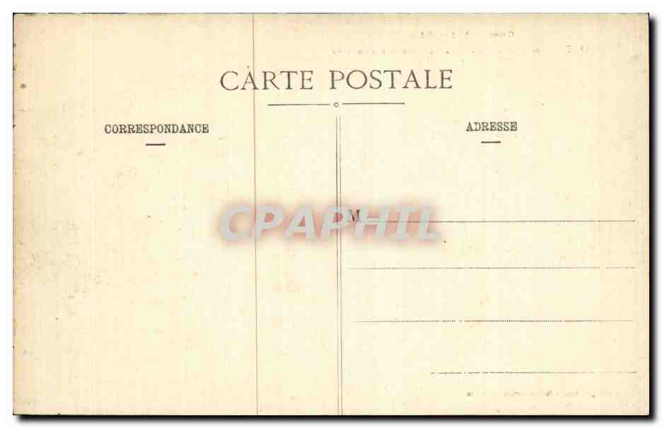 Pont-a-Mousson — Un Coin du Cimetière bombardé — Staïsin, Éditeur — Achterkant