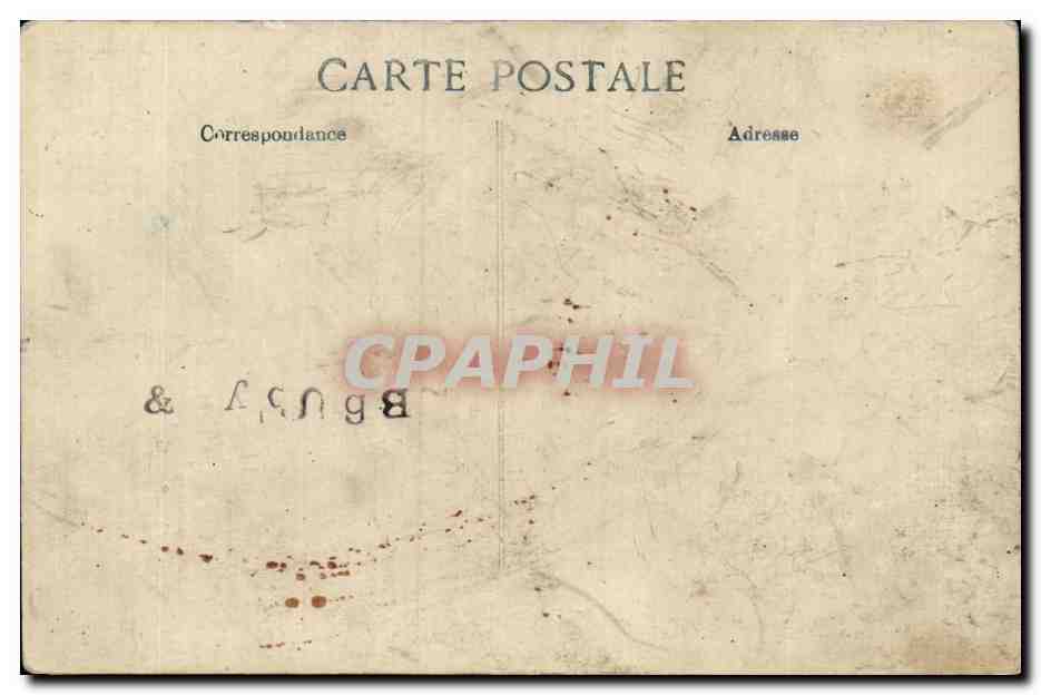 CPA Militaria Officiers d artillerie serbe partant pour la guerre  — Rückseite