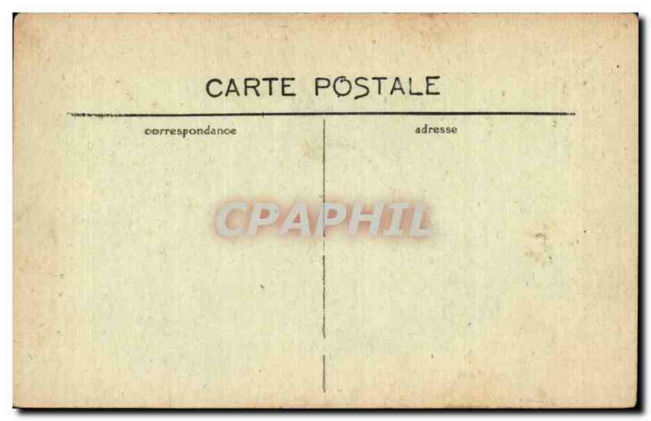 Montdidier (Somme) — Zerstörtes Rathaus — Verlag E. & C. Par — Rückseite
