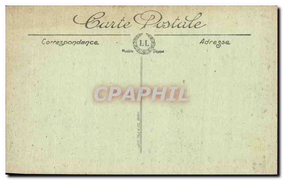 CPA Militaria Albert La basilique apres le bombardement — Rückseite