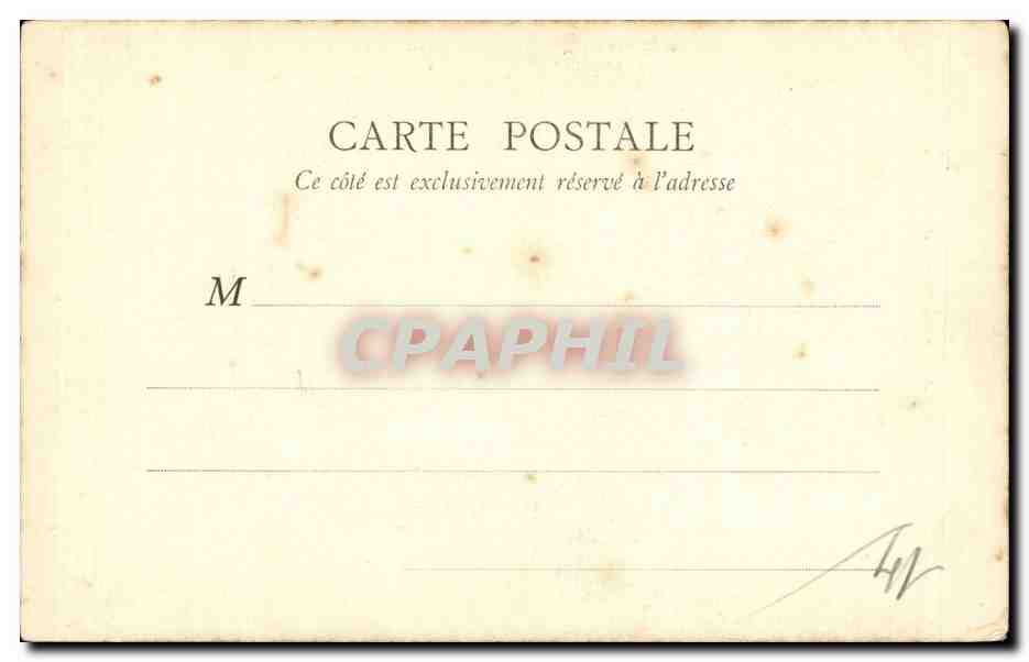 Caen - Tour du Centre - CPA  — Verso