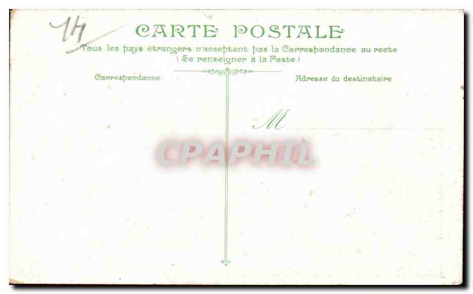 Deauville - Les Yachts et l avant port - CPA  — Verso